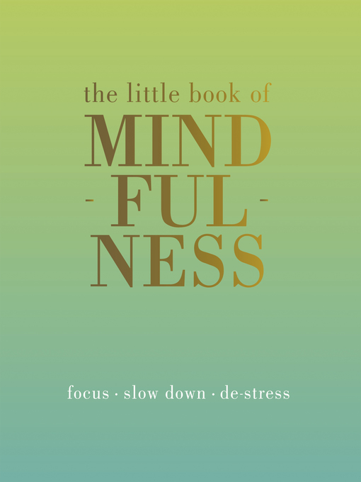 Title details for The Little Book of Mindfulness by Tiddy Rowan - Wait list